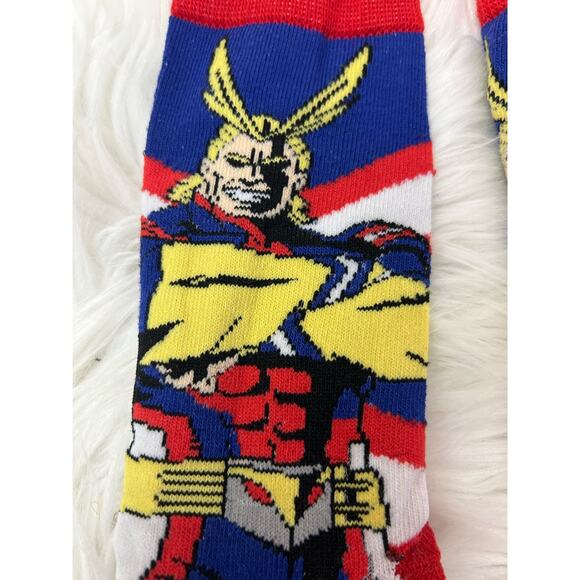 My Hero Academia All Might Men's Novelty Socks EUC - Picture 2 of 5